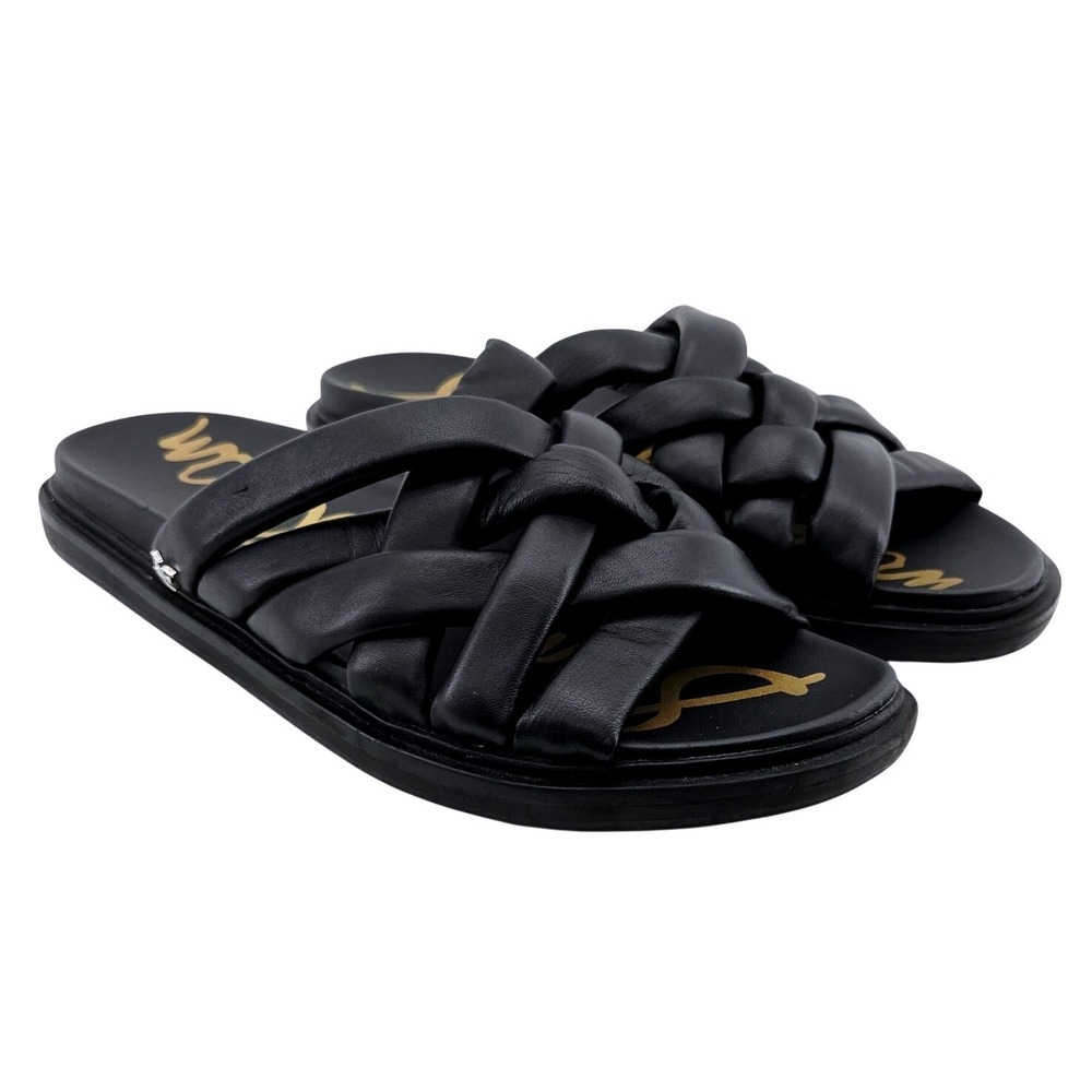 Sam Edelman Black Vaughn Slide - Size 10